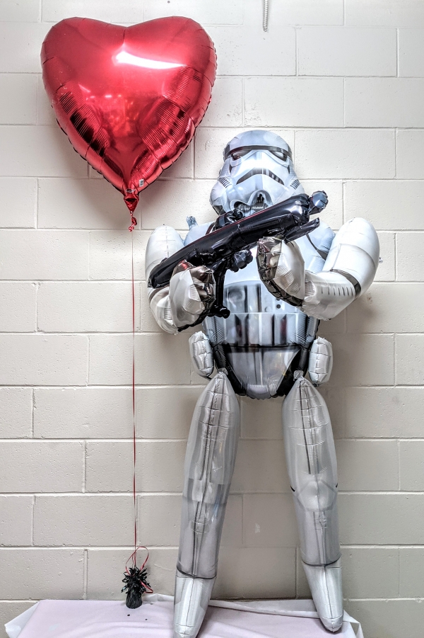 He Can't Miss Your Heart Star Wars Storm Trooper Heart Set