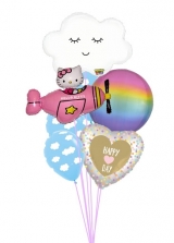 Hello Kitty Pilot in the Sky Balloon Bouquet