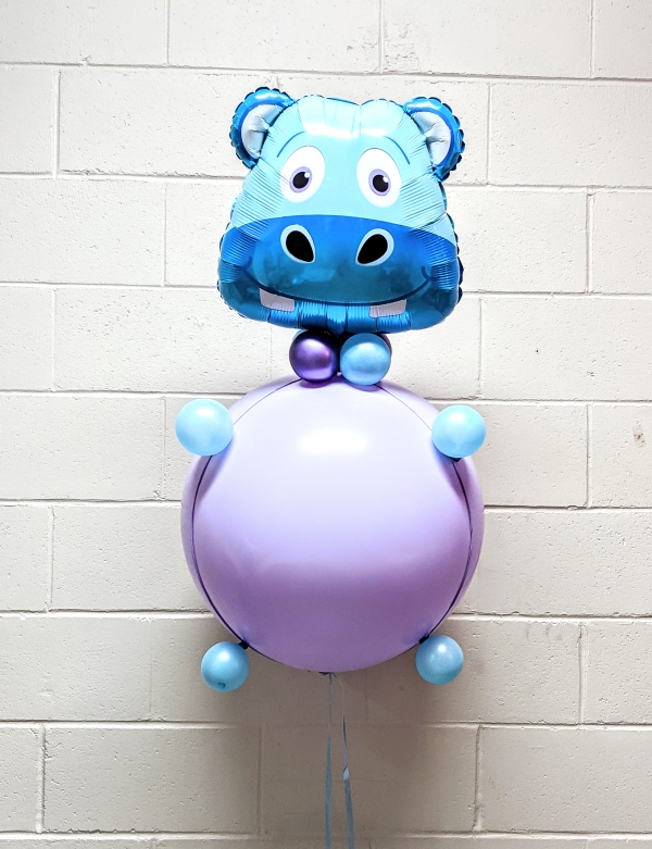 Hippo Birthday To You Balloon