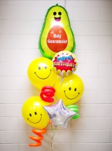 Holy Guacamole Birthday Bouquet with Twisties