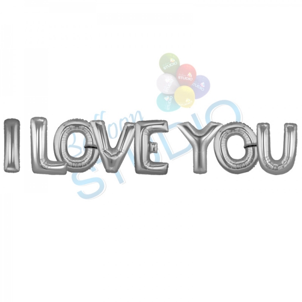 I LOVE YOU Balloon Bundle