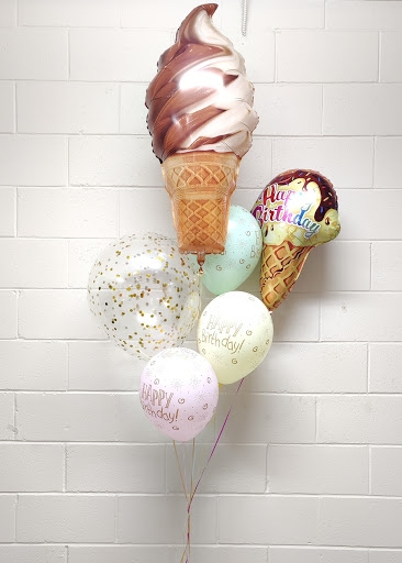 Ice Cream Lovers Birthday Balloon Bouquet