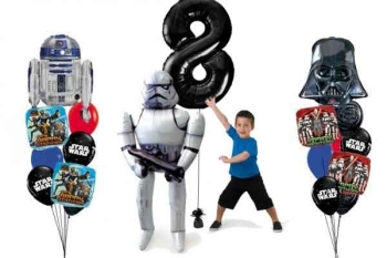 It's A Birthday! Star Wars Pick An Age Balloon Set