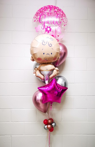 It's a Girl Chrome Bouquet