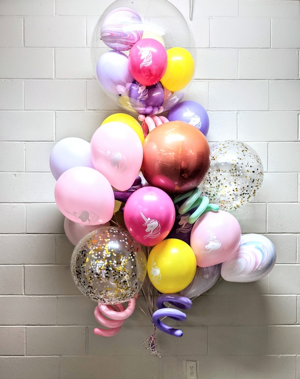 Jewel Unicorn Balloon Bouquet HG