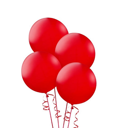 Jumbo Balloon Bouquet of 4 x 36inch HG