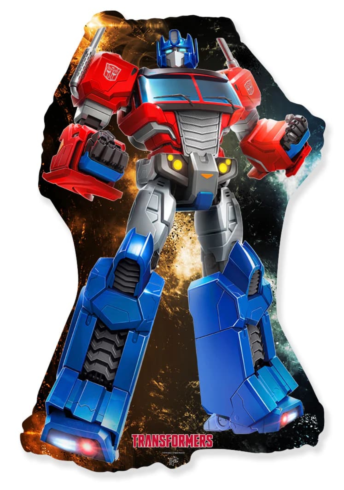 Jumbo Optimus Prime Transformers Foil Balloon