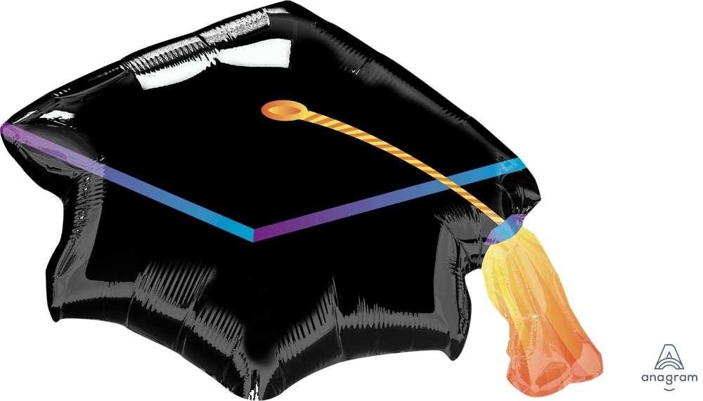 Jumbo Shape Graduation Cap XL balloon