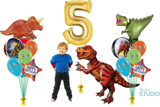 Jurassic World Dinosaur Pick An Age Balloon Set