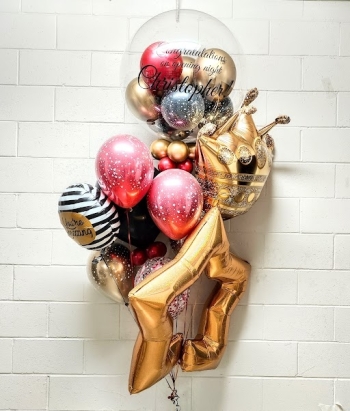 King Of Everything Bouquet With Custom Print
