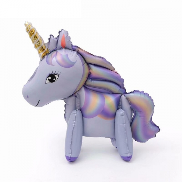 Lavender Unicorn Balloon Centerpiece