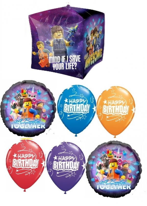 Lego movie balloons hot sale