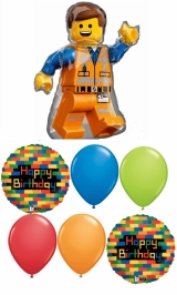 Lego Movie Emmet Birthday Bouquet 3