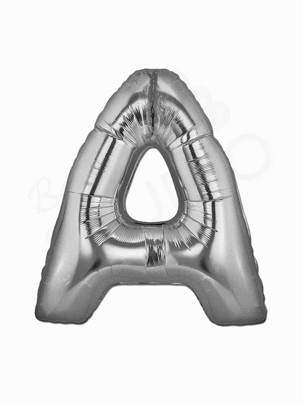 Silver Letter Balloon A