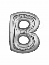 Silver Letter Balloon B