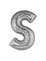 Silver Letter Balloon S
