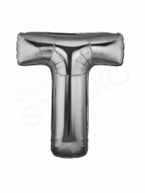 Silver Letter Balloon T