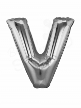 Silver Letter Balloon V