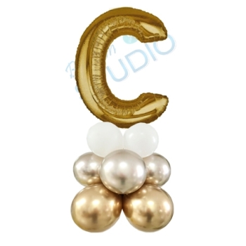 Letter C Balloon 55inch Standup
