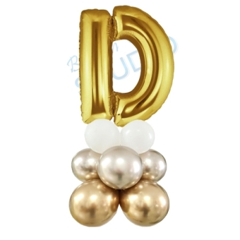 Letter D Balloon 55inch Standup
