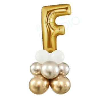 Letter F Balloon 55inch Standup
