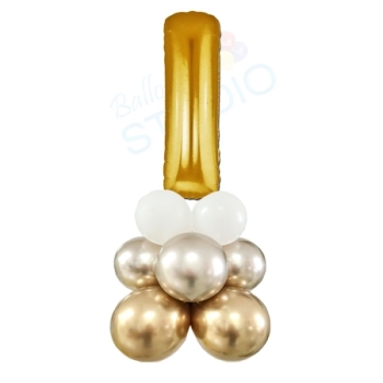 Letter I Balloon 55inch Standup