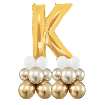 Letter K Balloon 55inch Standup