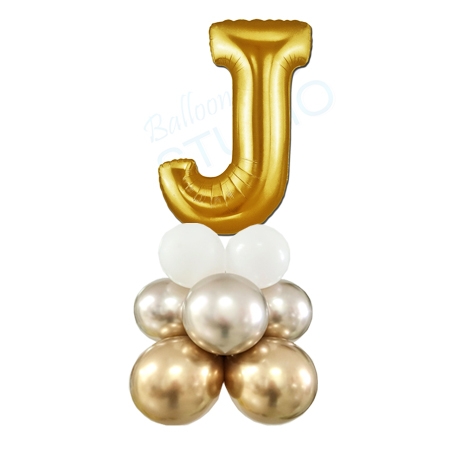 Letter J Balloon 55inch Standup