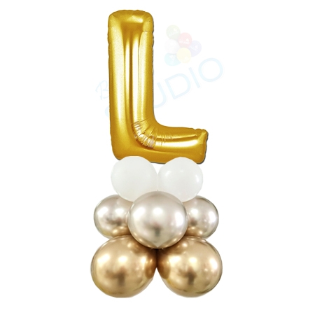 Letter L Balloon 55inch Standup