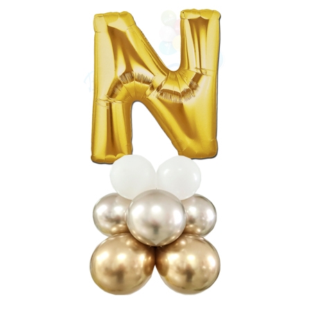 Letter N Balloon 55inch Standup