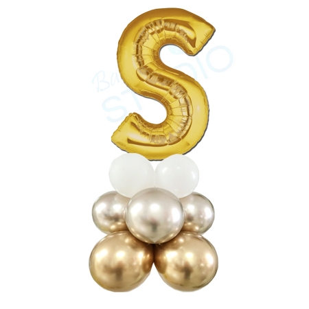 Letter S Balloon 55inch Standup