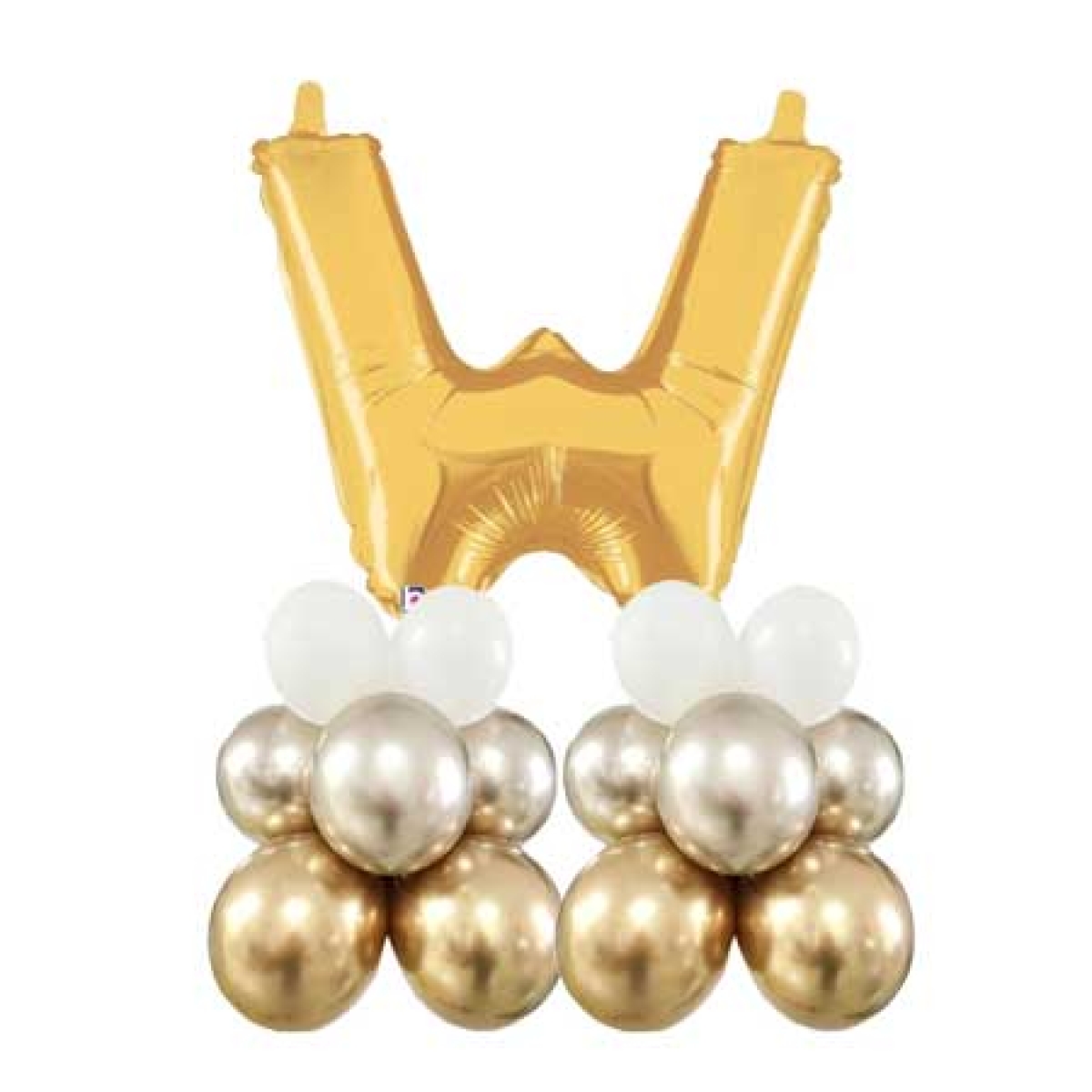 Letter W Balloon 55inch Standup