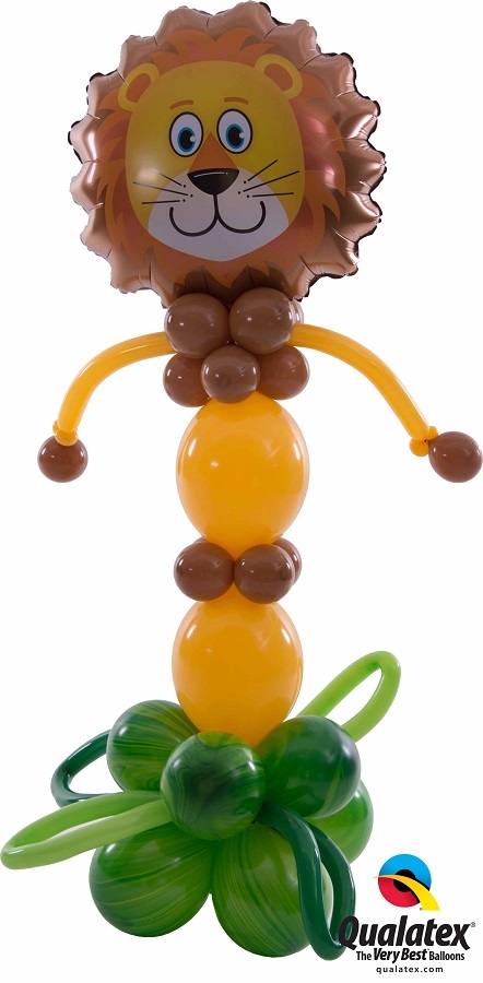 Lion Balloon Stand Up