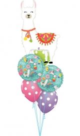 LLama Selfie Balloon Bouquet