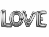 Love Silver 40 inch Letters 