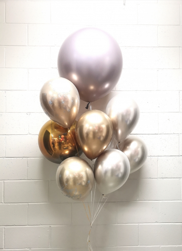 Lustrous Champagne Birthday Bouquet