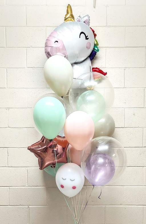 Magical Wonderland Unicorn Balloon Bouquet balloons vancouver JC ...