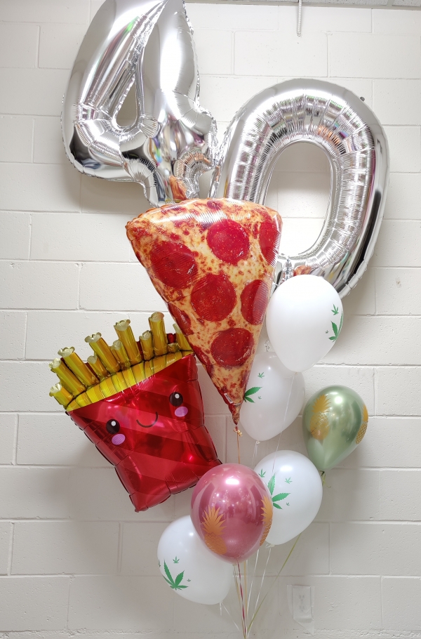 Marijuana Munchie Pick An Age Balloon Bouquet