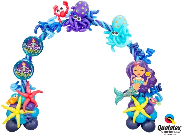 Mermaid Balloon Arch Arch 