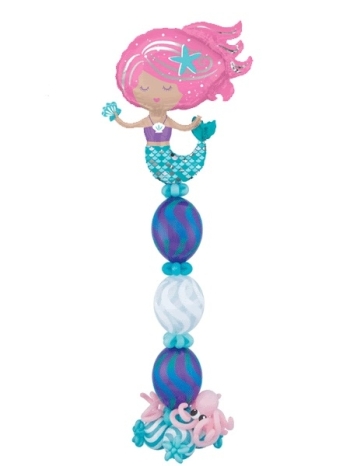 Mermaid Balloon Stand Up 3