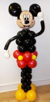 7FT Mickey Mouse Column Sculpture INDOOR