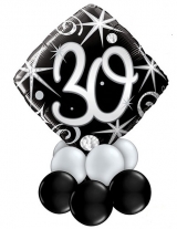 Milestone 30th Birthday Centerpiece 23