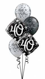Milestone 40th Birthday Bouquet 24