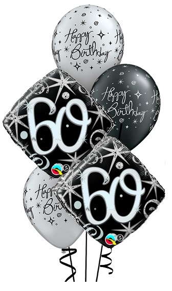 Milestone 60th Birthday Bouquet 12