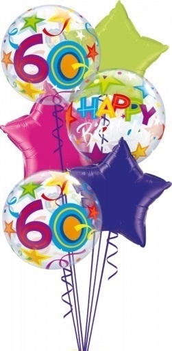 Milestone 60th Birthday Deluxe Bouquet
