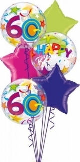 Milestone 60th Birthday Deluxe Bouquet