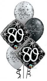 Milestone 80th Birthday Bouquet 15