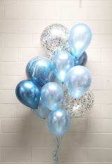 Mini So Pretty In Blue Birthday Bouquet