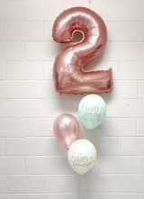 Modern Classic Pick an Age Balloon Bouquet