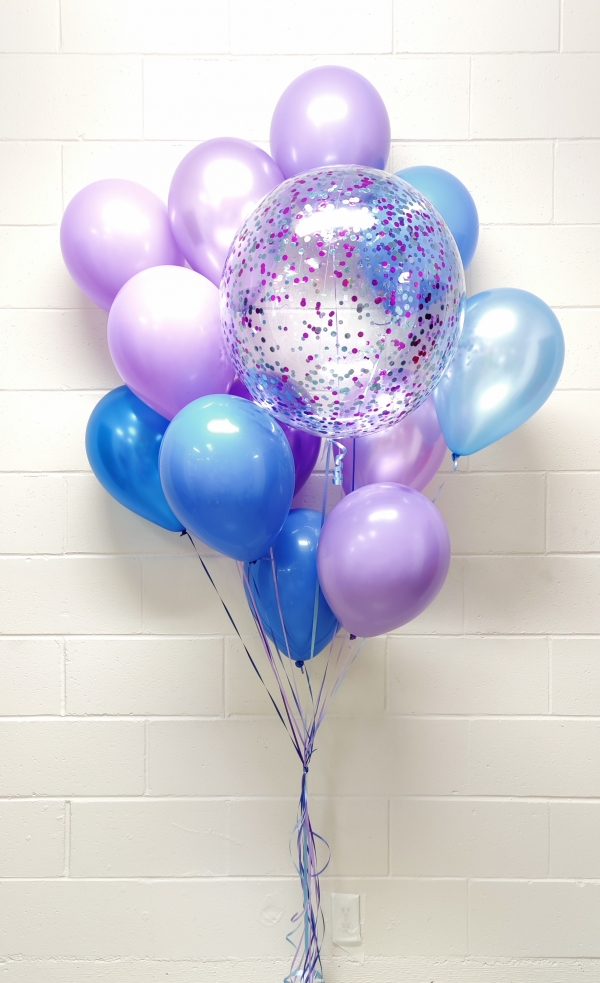 Mom's Hydrangea Flowers Balloon Bouquet